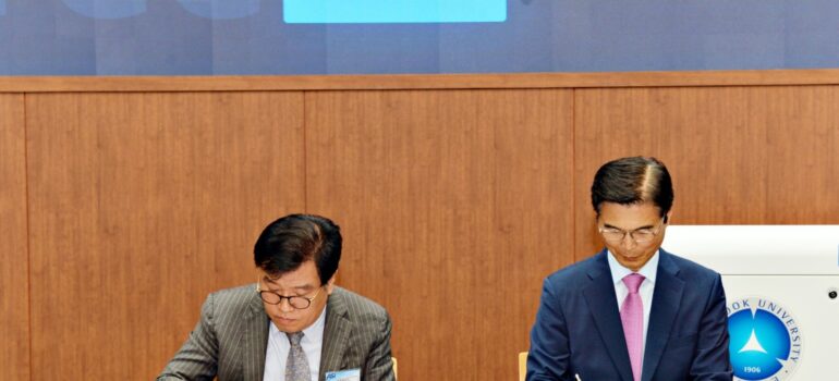 머스트핀테크와 삼육대학교간 MOU